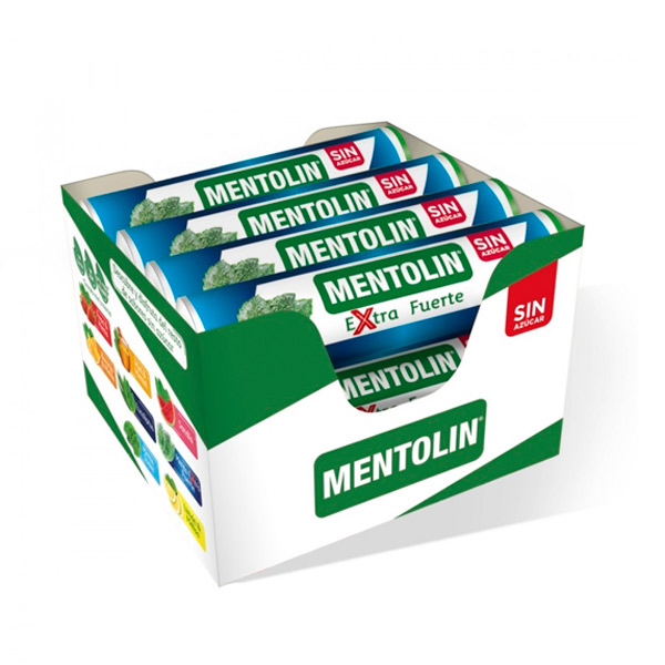Mentolin extrafuerte s/a 12 ud Lacasa