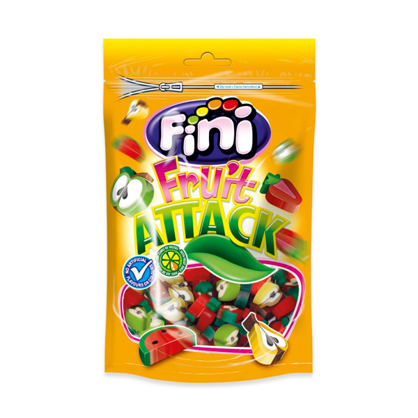 Regalices Fruit Attack 90 g (12 ud) Fini