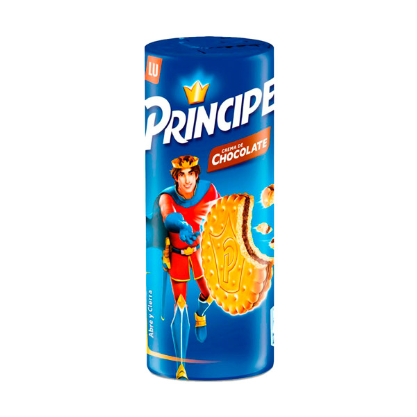 Principe rellena chocolate 300 g (24 ud) Lu