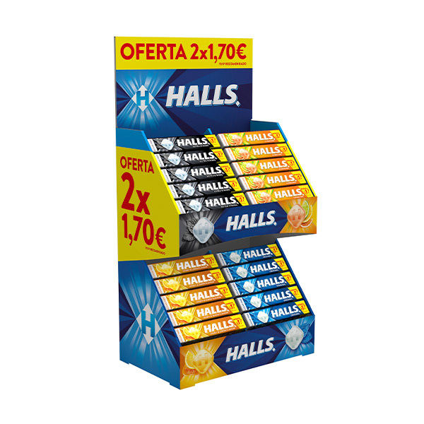 Lote Halls Mentolado 2 ud x 1,70€ Mondelez