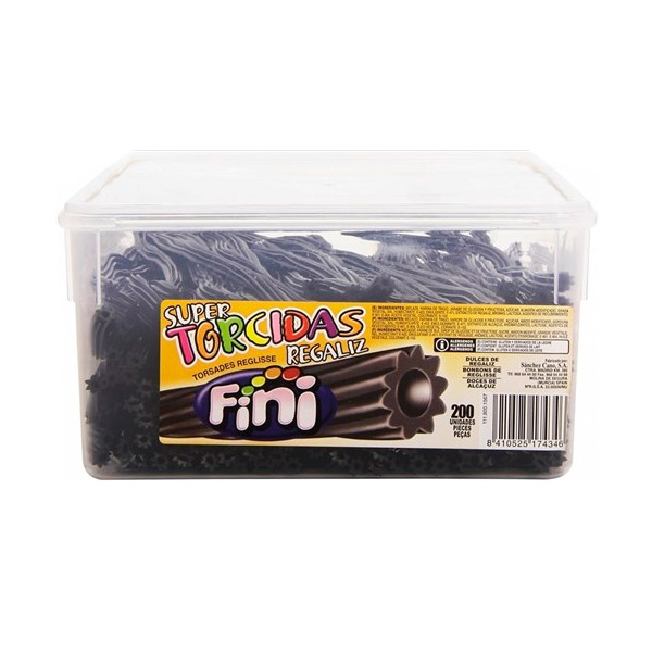 Torcidas Negras 200 ud Fini