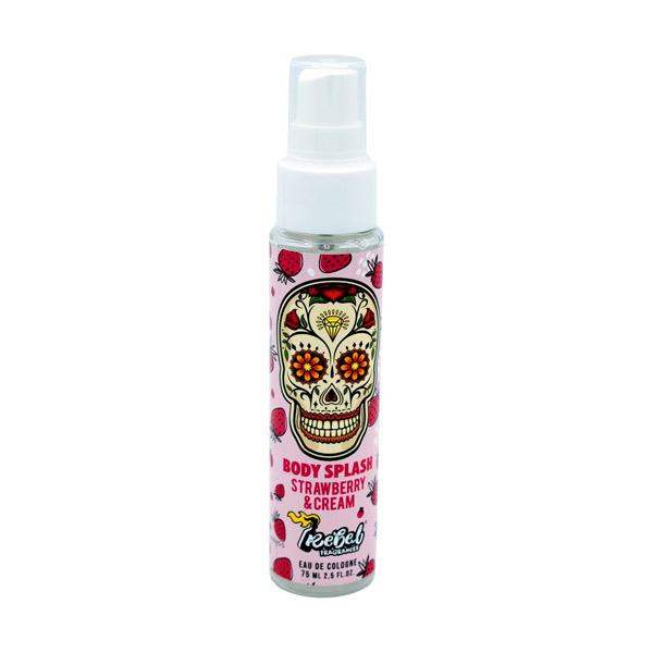 Rebel Body Splash strawberry 6 ud