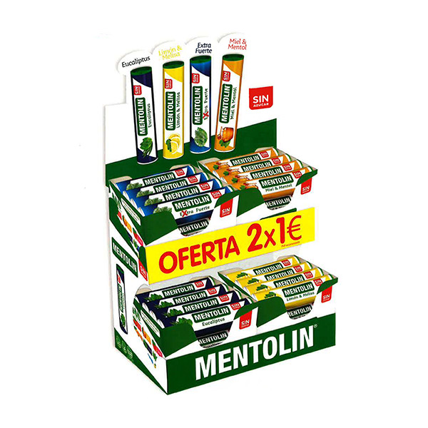 Lote Mentolin 2 ud x 1€ (48 ud) Lacasa