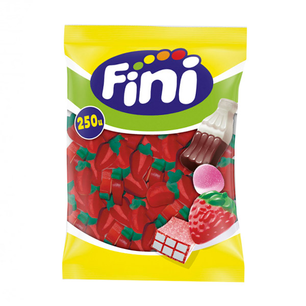 Fresas regaliz 250 ud Fini