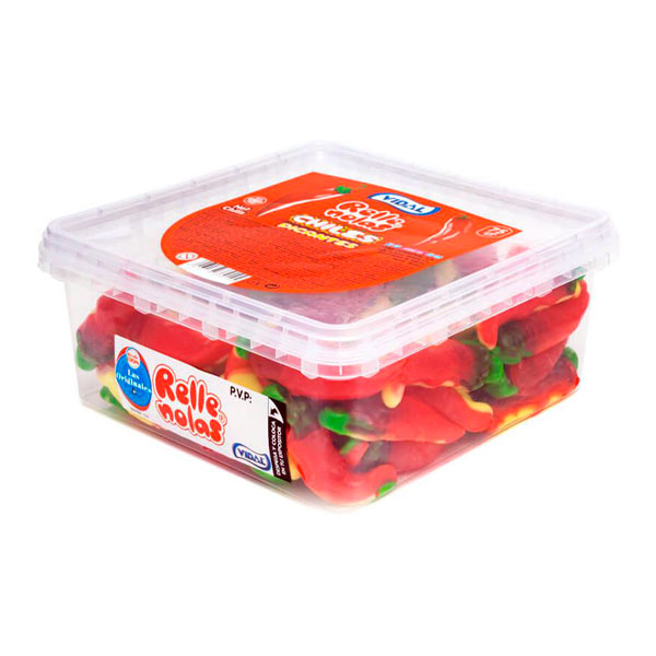 Chiles picantes rellenos 75 ud Vidal