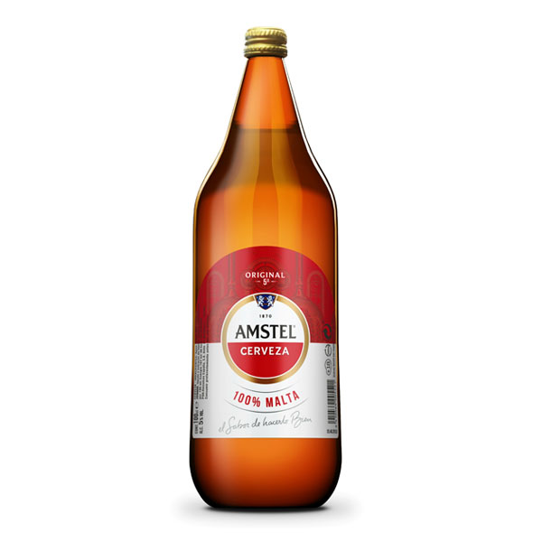Cerveza Amstel 1 l (6 ud)
