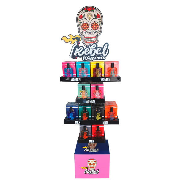 Lote rebel 100 ml (48 ud + 12 ud tester)