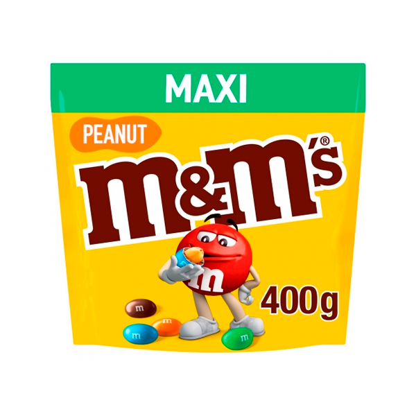 M&M Cacahuete Pouch 400g