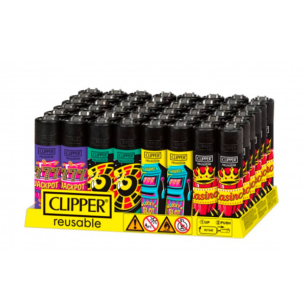 Mecheros casino nights 48 ud Clipper