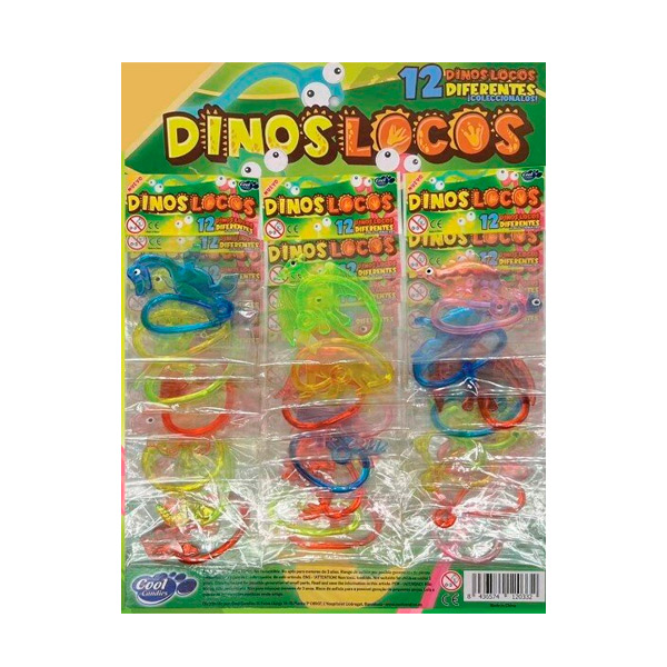 Dinolocos surtidos 48 ud Cool Candies
