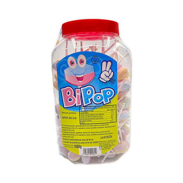 Bipop 2 sabores 200 ud Juan López