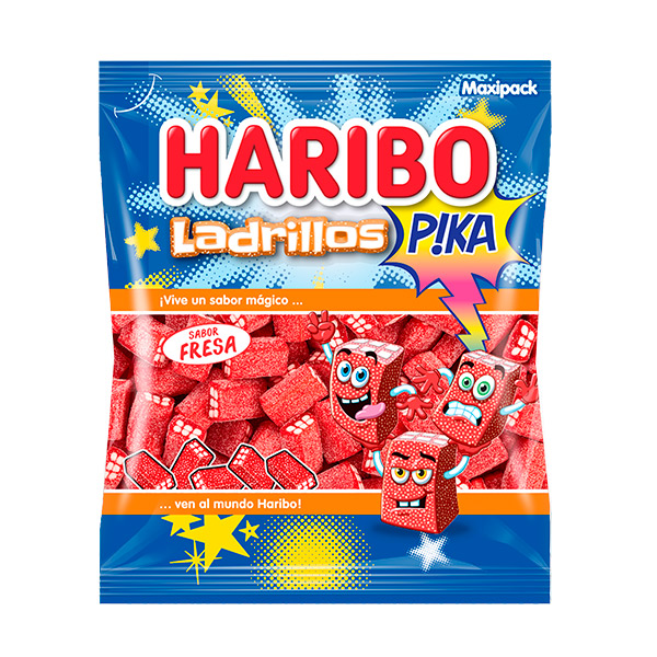 Maxipack ladrillos fresa pica 1 kg Haribo