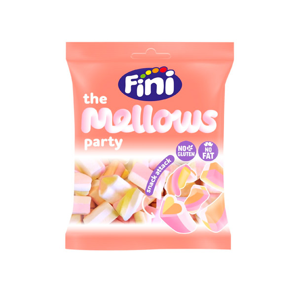Mellows Party Mix 80 g (12 ud) Fini