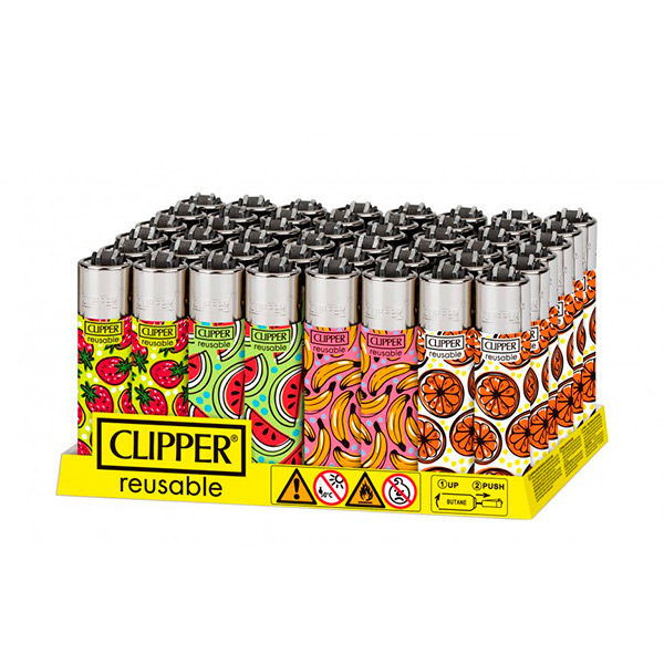 Mechero Fruity Summer 48 ud Clipper