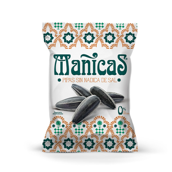 Pipas Mañicas "No" Saladicas 110 g (10 ud)