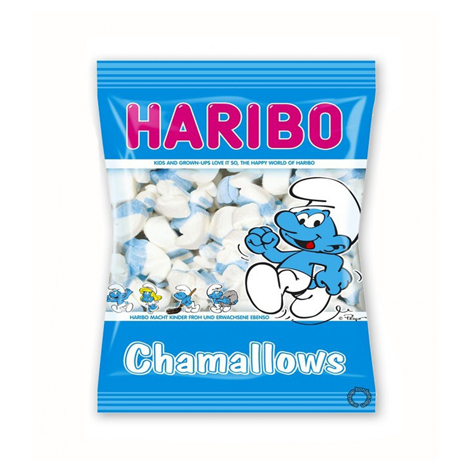 Chamallows Smurfs B-90grs Haribo