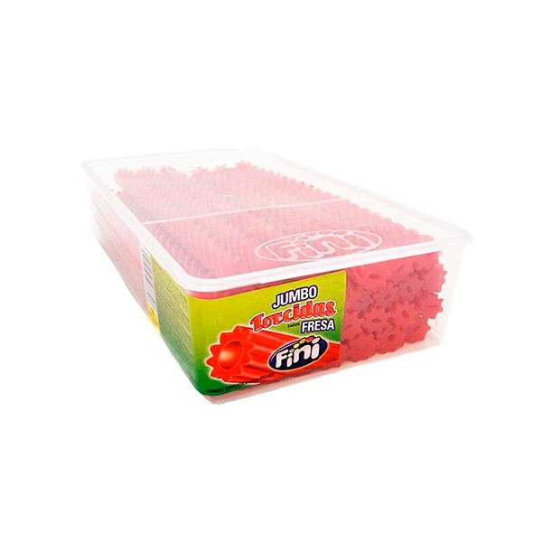 FINI/MEGA JUMBO TORCIDA FRESA 24 UND. C/4