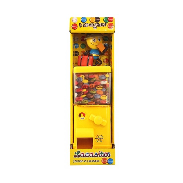 Dispensador Lacasitos pequeño 45 g (1ud) Lacasa