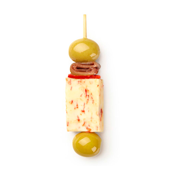 Riojana de queso picante con anchoa del Cantábrico 2,2 kg Bokeo