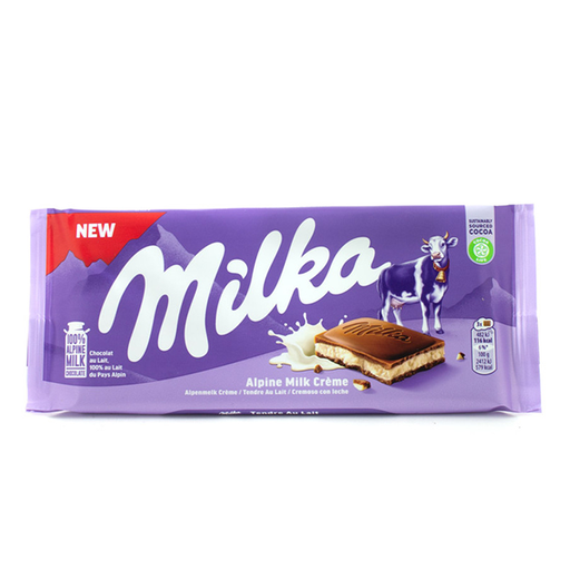 [7622202050718] Tableta Milka Alpine Milk Creme 100 g Mondelez
