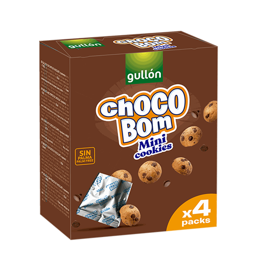 [18410376075929] Chocobom Mini Cookies 40 g (4ud) Gullón
