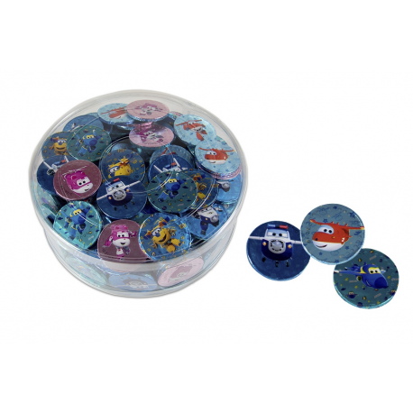 [8001943549450] Monedas Super Wings 1 Kilo  Interdulces