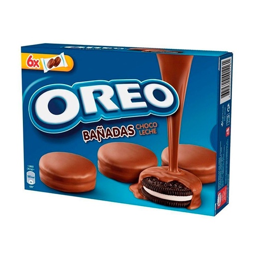 [07622300490768] Oreo Bañadas Choco Leche 246 g (10 ud)