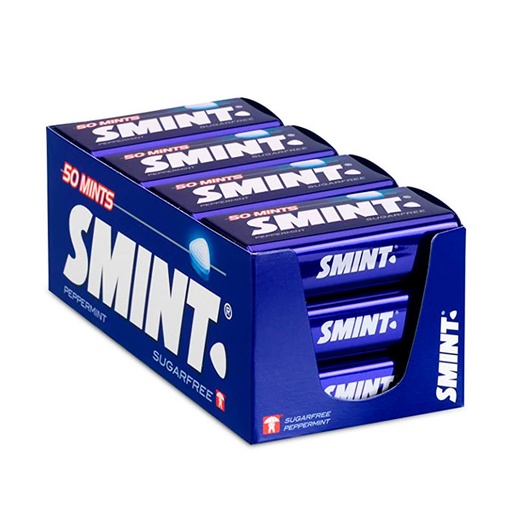 [08410031945690] Smint Tin peppermint 12 ud