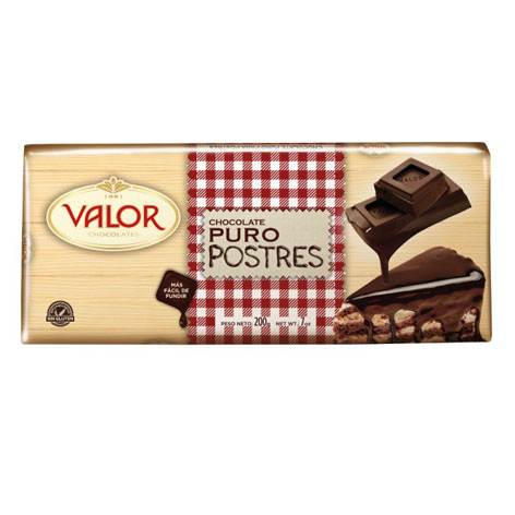 [8410109003253] Choco Postres Puro 200g Valor