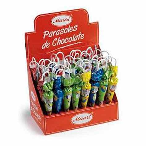 [8410246515503] Parasol Chocolate Grande 35gx40u Lacasa