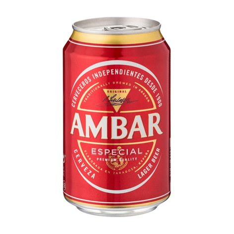 [8410700001245] Cerveza Ambar 33clx24u Zaragozana