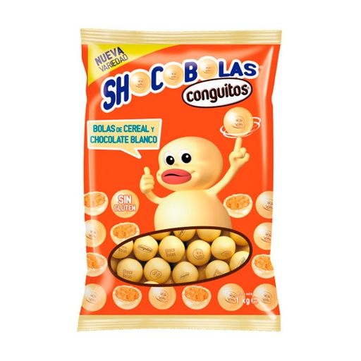 [8410740008938] Shocobolas blancas 1 kg Lacasa