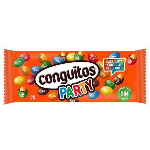 [8410740904926] Conguitos Party Bolsa 70 g (18 ud) Lacasa