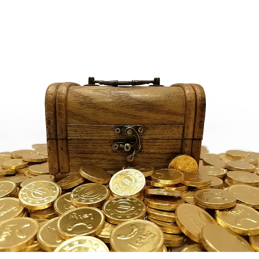 [28413907460123] Cofre monedas 28 mm 600 ud Lekky