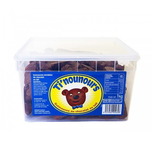 [3517460904658] Ositos Chocolate 85 ud Agruconf