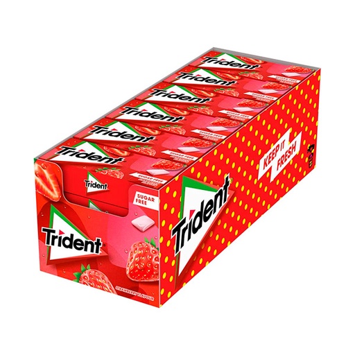 [7622201814465] Trident Gragea Fresa 24 ud
