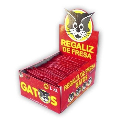 [8425823003084] Regaliz  Rojo Gato M 1 K