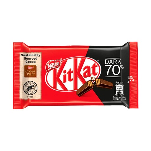 [8445290025517] KitKat Negro 45 g (24 ud) Nestlé