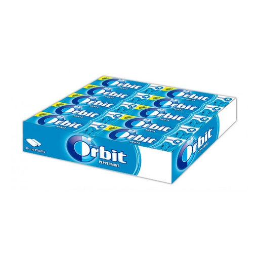 [4009900008433] Orbit gragea menta 10 g (30 ud)