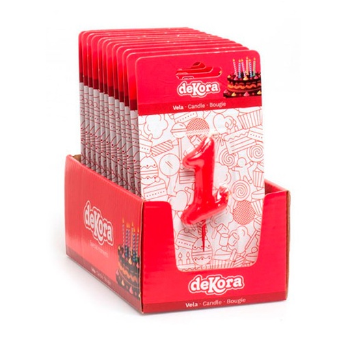 [8435035191119] Vela De Cumpleaños Número 1