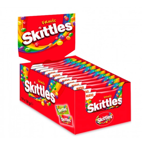 [4009900456630] Skittles Frutas 38 g (14 ud)