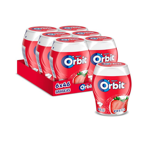 [4009900538916] Orbit bote fresa 46 grageas 6 ud