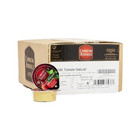 [8436006374333] Capricho Caja Tomate Aluminio 60x25gr