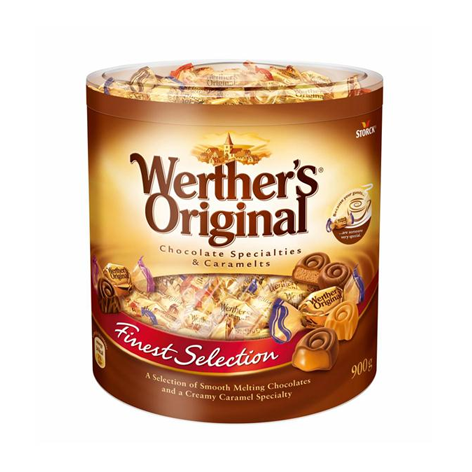 [4014400914948] Werthers Original Chocolate Silo Mix 6x900grs
