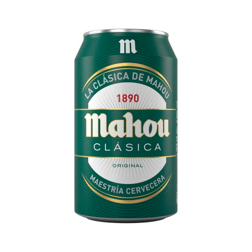 Cerveza Clásica Mahou 330 Ml