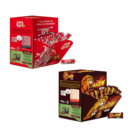 [05248] Lote Kit Kat Mini + Lion Mini