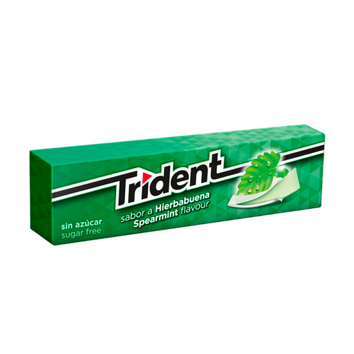 [QC12870] Chicle Hierbabuena Lámina Trident