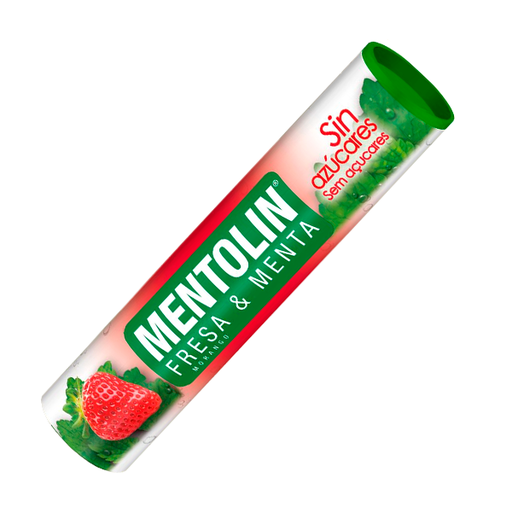 [QC13156] Caramelo Fresa Menta Sin Azúcar Mentolín