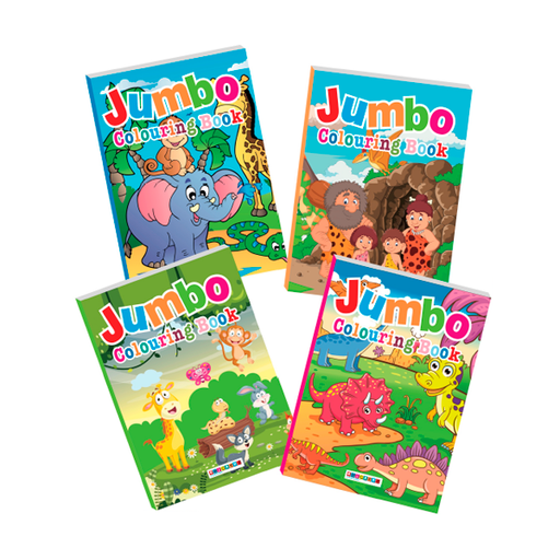 [0259] Jumbo Colouring Libro Para Colorear 8u