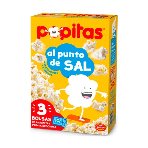 [38410148060270] Palomitas Microondas Puntos De Sal Popitas
